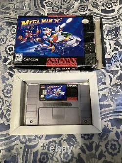Mega Man X2 Pour Super Nintendo Snes Authentique Avec Boîte Originale