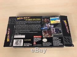 Mega Man X2 Snes Jeux Super Nintendo & Box X 2 II