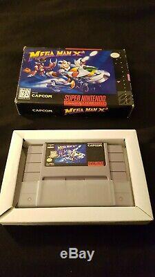 Mega Man X2 Snes Megaman Super Nintendo Capcom Non Cib Complete Box Non Manuel