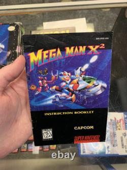 Mega Man X2 Super Nintendo SNES CIB Complet CAPCOM