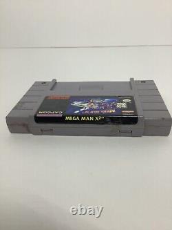 Mega Man X2 (super Nintendo, Snes) - Panier De Jeu Authentique - Testé