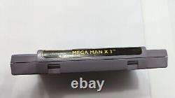 Mega Man X3 Megaman (Super Nintendo SNES 1997) COMPLET CIB Authentique