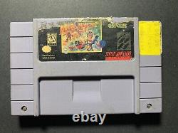 Mega Man X3 SNES Cartouche Super Nintendo Seulement Jeu Capcom AUTHENTIQUE TESTÉ