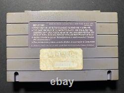 Mega Man X3 SNES Cartouche Super Nintendo Seulement Jeu Capcom AUTHENTIQUE TESTÉ