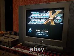 Mega Man X3 Snes Super Nintendo 100% Authentic! Travail Soumis À L'essai
