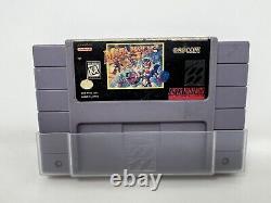 Mega Man X3 (Super Nintendo, 1997) TESTÉ AUTHENTIQUE! Cartouche seule
