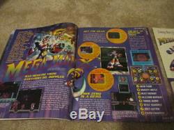 Mega Man X3 (super Nintendo Snes) Cib Complète Avec Le Magazine Walkthrough + Annonce
