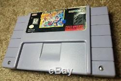 Mega Man X3 (système De Divertissement Super Nintendo, 1997) Authentique Snes Rare