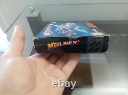 Mega Man X 2 Boîte Et Jeu Super Nintendo Snes