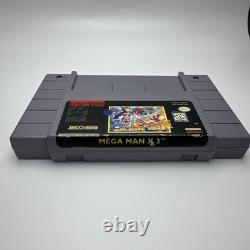 Mega Man X 3 Cartouche SNES Super Nintendo uniquement Jeu Capcom AUTHENTIQUE ! Classique