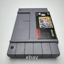 Mega Man X 3 Cartouche SNES Super Nintendo uniquement Jeu Capcom AUTHENTIQUE ! Classique