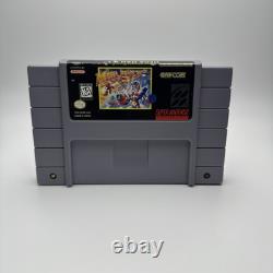 Mega Man X 3 Cartouche SNES Super Nintendo uniquement Jeu Capcom AUTHENTIQUE ! Classique