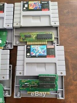 Mega Man X Collection X2 X3 7 Super Nintendo Super Nintendo En Vrac (jeu Seulement) Rare