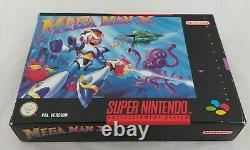 Mega Man X Dans Ovp Mit Anleitung Spiel Für Super Nintendo Snes / Pal