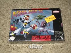 Mega Man X Nintendo Super Snes Jeu Marque Nouveau Joint