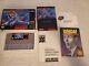 Mega Man X Snes Super Nintendo Complet Cib, En Excellent État Et Testé