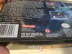 Mega Man X SNES Super Nintendo Complet CIB, en Excellent État et Testé