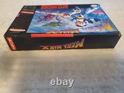 Mega Man X SNES Super Nintendo Complet CIB, en Excellent État et Testé
