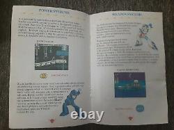 Mega Man X Super Nintendo Snes Cib Complet Dans Le Manuel De Couleur Boîte