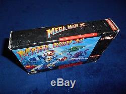 Mega Man X Terminer Super Nintendo Snes Cib Jeu