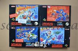 Mega Man X X2 X3 7 Toutes Les Nouvelles Pal Super Nintendo Snes Megaman X 2 3