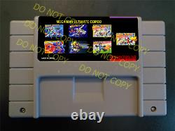 Mega Man X, X2 X3, Projet Zéro, Rockman Et Basse, Soccer Super Nintendo Snes