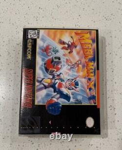 Mega Man x3 snes translates to 'Mega Man x3 Snes' in French.