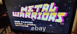 Metal Warriors Snes Super Nintendo 100% Authentique Original Grande Forme