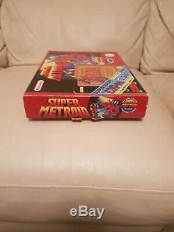 Metroid Zelda Snes Super Box Nintendo Big Box Rare