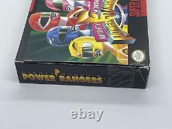 Mighty Morphin Power Rangers Super Nintendo Jeu Snes Complet Voir Pics