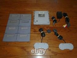 Mini Jr. Super Nintendo Système De Jeu Vidéo / Console, 2 Contrôleurs, 8 Jeux Snes