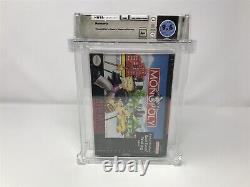 Monopoly Super Nintendo Snes Nouveau Sceaud Graded Wata 9,6 A+ Pop Rare