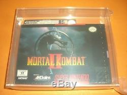 Mortal Kombat 2 II Marque Nouvelle Usine Scellée Vga 85 Pour Snes Super Nintendo