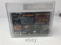 Mortal Kombat II 2 Super Nintendo Snes New Sealed Graded Vga 80 Nm 1ère Impression
