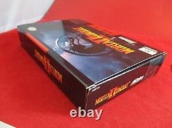 Mortal Kombat II Super Nintendo SNES COMPLET avec boîte manuel jeu FONCTIONNE