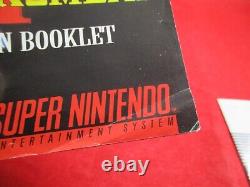 Mortal Kombat II Super Nintendo SNES COMPLET avec boîte manuel jeu FONCTIONNE