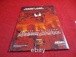 Mortal Kombat II Super Nintendo SNES COMPLET avec boîte manuel jeu FONCTIONNE