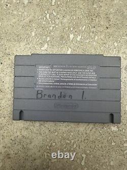 Mr. Nutz Super Nintendo SNES 1994 Ocean Cartouche seule Testée Fonctionne RARE