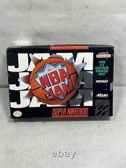 NBA Jam (Super Nintendo SNES, 1993) en Boîte 1ère impression avec Barkley testé