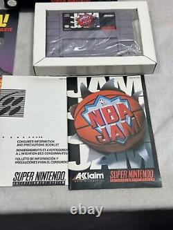 NBA Jam (Super Nintendo SNES, 1993) en Boîte 1ère impression avec Barkley testé