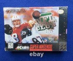NFL Quarterback Club 96 Super Nintendo SNES (NTSC) Neuf et Scellé