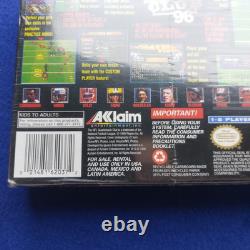 NFL Quarterback Club 96 Super Nintendo SNES (NTSC) Neuf et Scellé