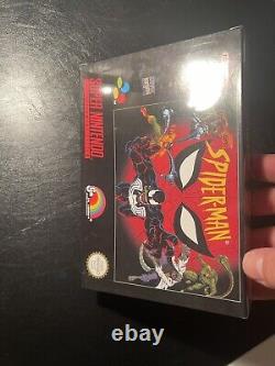 NOUVEAU Spiderman la série animée Super Nintendo SNES PAL Non utilisé Non ouvert RARE
