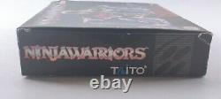 Ninja Warriors Super Nintendo SNES Authentique CIB Rare Lire les notes Condition de la boîte