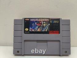 Ninja Warriors Super Nintendo Snes Authentic Tested Rare Game Cartridge