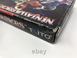Ninja Warriors Super Nintendo Snes Complet en boîte CIB JEU RARE