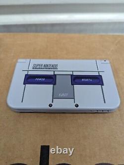 Nintendo 3DS XL Super Nintendo SNES Édition Limitée Complète CIB Avec Jeux