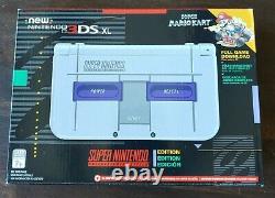 Nintendo 3ds XL Super Nintendo Snes Edition Nn3ds XL Console, Mario Kart