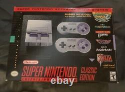 Nintendo SNES Mini Classique Authentique Top 400+ Jeux NES et SNES