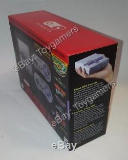 Nintendo Snes Classic Edition Mini Super Nes System 270+ Jeux Répertoriés Nouveau